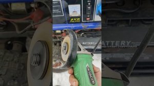работа болгарки от бензогенератора Спец SB6500E2