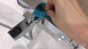 Как убрать чёрные разводы от кислоты на хромированном смесителе