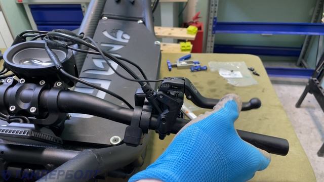 УСТАНОВКА ГИДРАВЛИЧЕСКИХ ТОРМОЗОВ MAGURA MT5E НА NAMI BURN-E 2 MAX | ПРОКАЧКА ГИДРАВЛИКИ