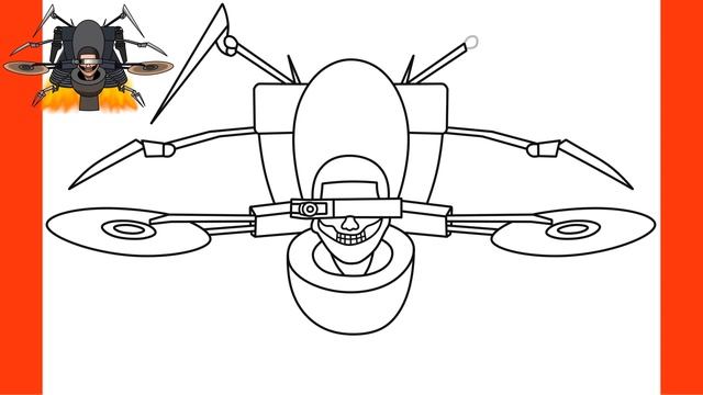 How to Draw DUAL BUZZSAW MUTANT - Skibidi Toilet смотреть онлайн