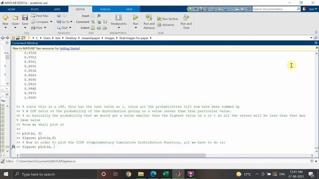 Short MATLAB tutorial on ECDF and plotting ECDF смотреть онлайн