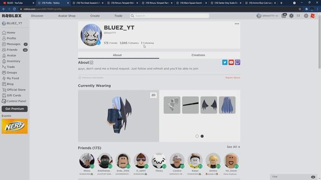 RIMURU TEMPEST ANIME AVATAR ROBLOX смотреть онлайн
