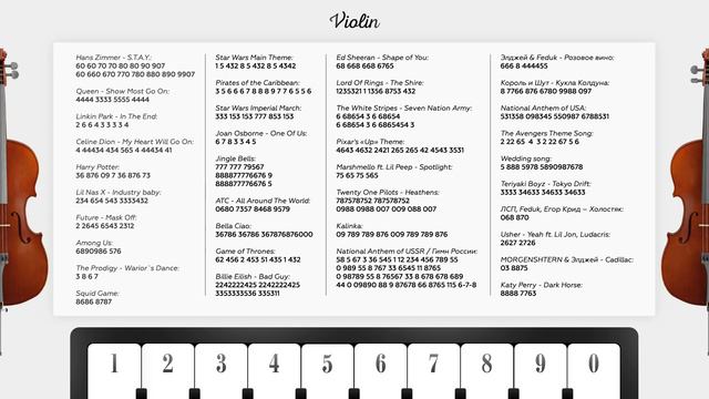 Violin | Play It On Your Keyboard