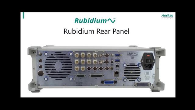 RF and Microwave Signal Generator Rubidium MG362x1A Product Instruction Tutorial смотреть онлайн