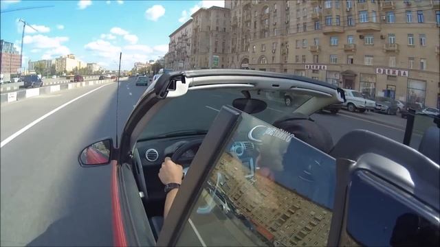 Как сложить мягкий верх у Smart ForTwo Cabrio смотреть онлайн