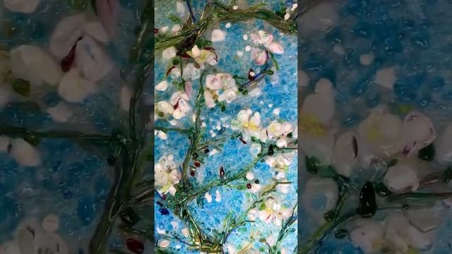 Цветущая ветка миндаля (по мотивам работ Винсента ван Гога) смотреть онлайн