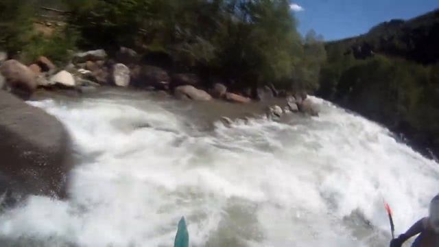 Бархал, нижняя часть. Barhal River, Lower Part.