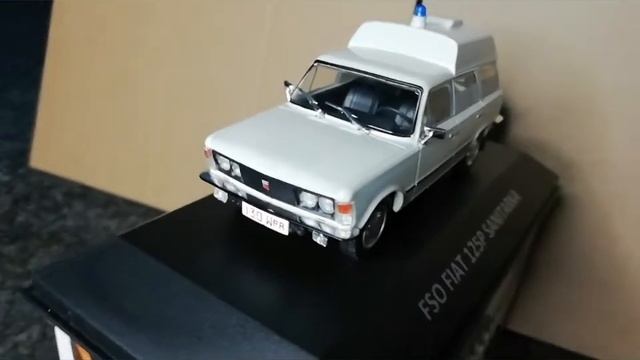 Legendy FSO Fiat 125p Sanitarka by Deagostini. Scale 1:43. #fiat #polska смотреть онлайн