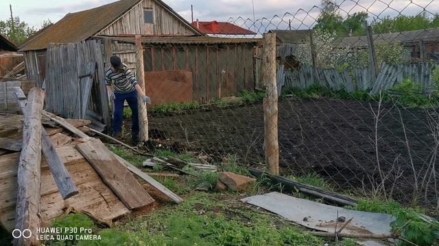 Делаю упавший забор. Кирпич или Шлакоблок для бани? смотреть онлайн