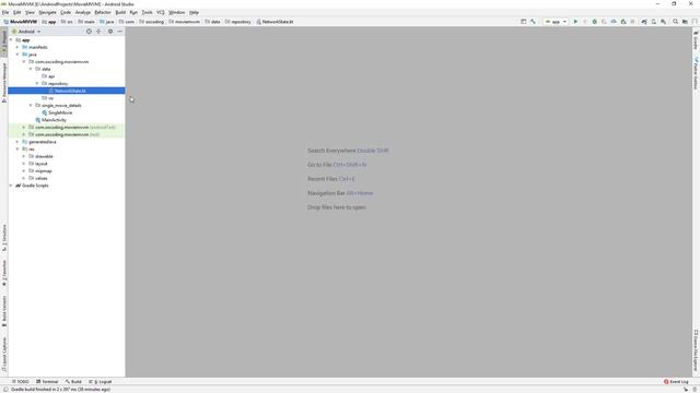 2.3 Android Movie App MVVM | REST API and Kotlin Data Class смотреть онлайн