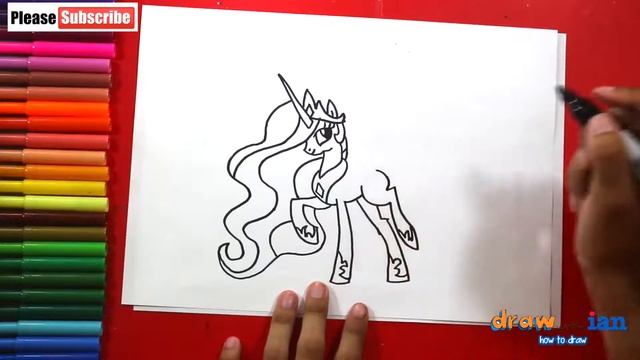 How to Draw Princess Celestia смотреть онлайн