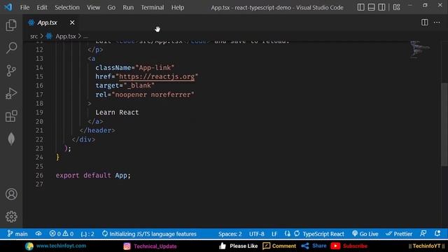 Creating React Typescript App - Overview & Folder Structure #2 смотреть онлайн