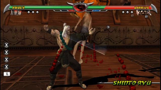 Mortal Kombat Unchained: Raiden Combo (51% Damage) смотреть онлайн