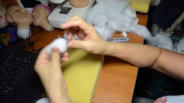 мастер класс по изготовлению скульптурной -текстильной куклы ч. 1 смотреть онлайн
