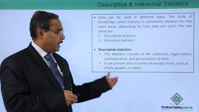 Descriptive and Inferential Statistics | Machine Learning |TutorialsPoint смотреть онлайн