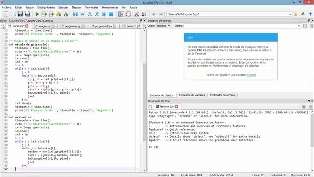 Maximo De Grises De Una Imagen A Color En Python | Capitulo 3 смотреть онлайн
