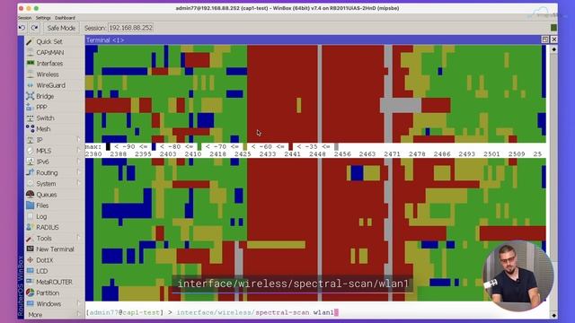 Инструменты spectral history и spectral scan смотреть онлайн