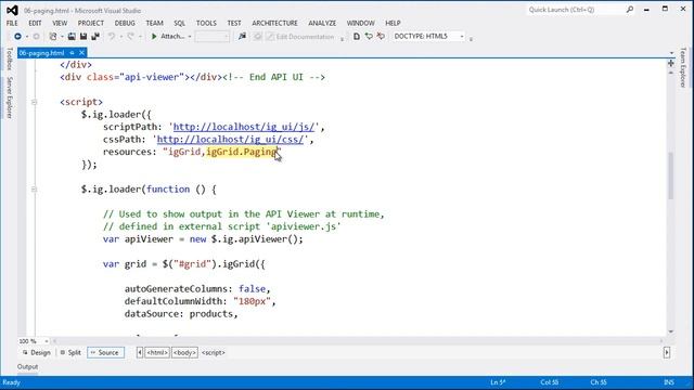 jQuery Paging [Fundamentals of Ignite UI] смотреть онлайн