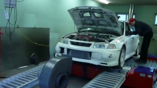 Mitsubishi Lancer Evolution 7  700 сил на ЯНВАРЕ