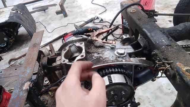 Двигатель от мотоблока на муровей