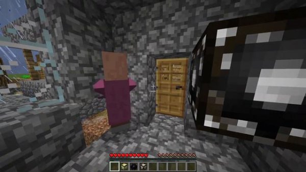 Minecraft tornado mod gameplay !!