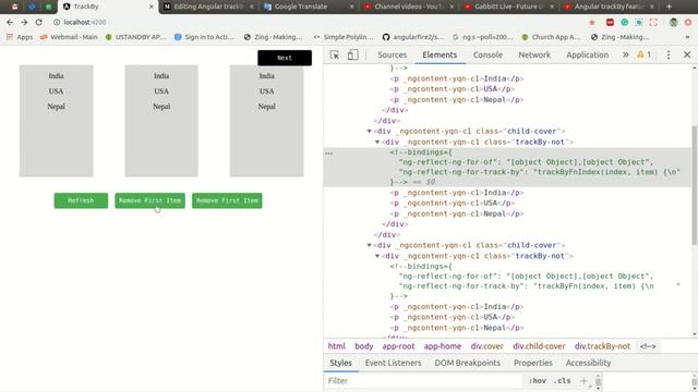 Angular NgFor trackBy features- Improving your website performance #NgFor #javascript#angular #Reac смотреть онлайн