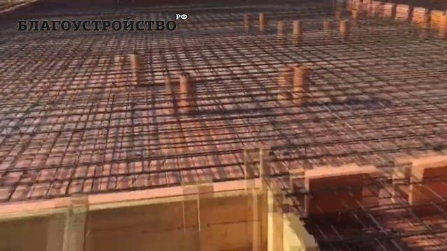 Фундамент монолитная плита 225м2 // Как построить фундамент для дома? смотреть онлайн