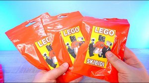LEGO MINIFIGURES SKIBIDI TOILET ЛЕГО МИНИФИГУРКИ СКИБИДИ ТУАЛЕТ