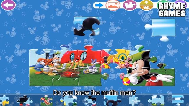 Disney Jigsaw Puzzles Mickey & Minnie Mouse Pluto Goofy Donald & Daisy Duck Mickey Mouse Clubhouse смотреть онлайн