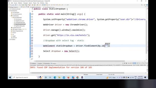 selenium tutorial for beginners | how to handle dropdown in selenium webdriver | static dropdown смотреть онлайн