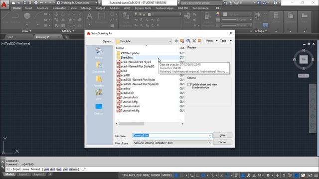 AutoCAD 2016 English - Lesson 23/149 - Create a Template File смотреть онлайн