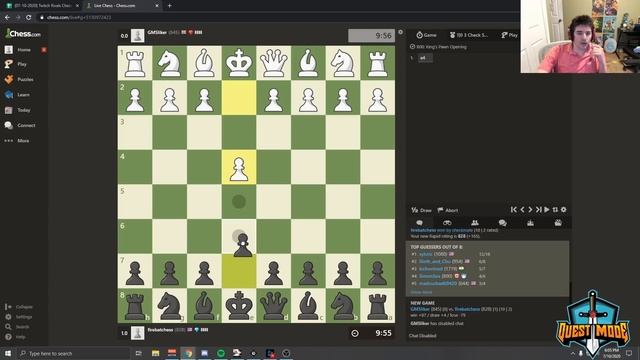 Extreme Concentration Engaged - Twitch Rivals Chess v Sliker | Firebat смотреть онлайн