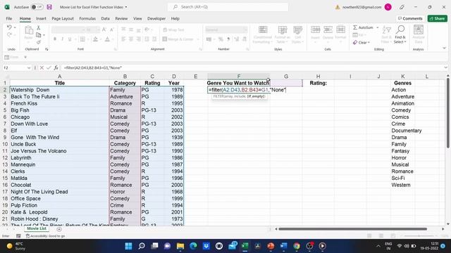 Using Filter Function To Create Dynamic Filters (Excel Tutorial) смотреть онлайн