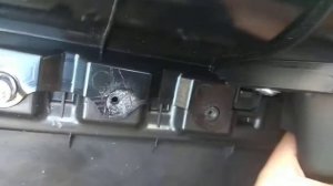 Снятие декоративной накладки задней двери Kia Ceed jd 2 generation 2013 2012 2014