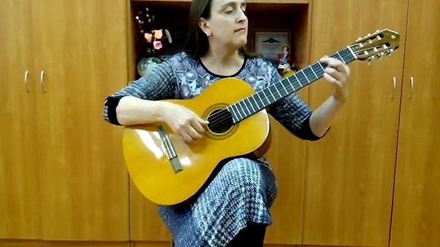 ПОДГОРНАЯ Сибирская плясовая / Гитара: 1-2 год обучения смотреть онлайн