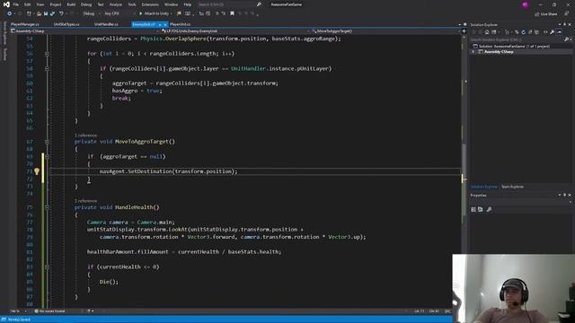 How to BUILD and LAUNCH an RTS Game in UNITY - ep6. Enemy AI Part 2: COMBAT смотреть онлайн
