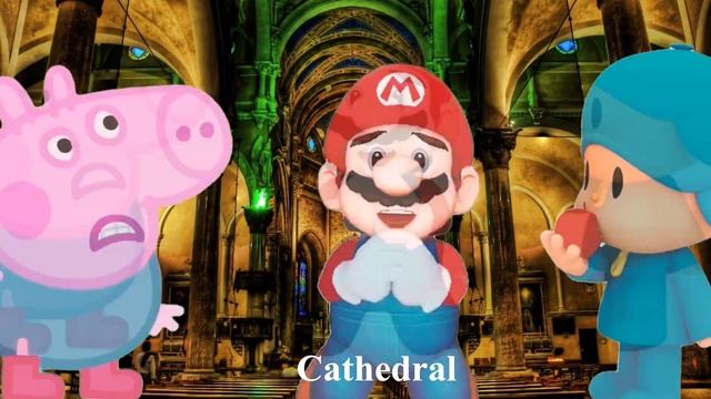Pocoyo, Mario and George Pig "Please Feed Me and No" Sound Variations in 37 Seconds смотреть онлайн
