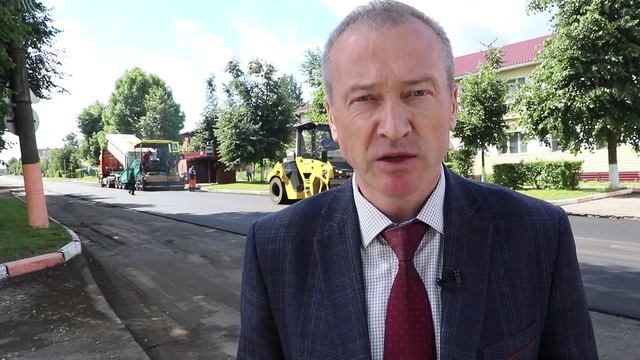 Андрей Голиков про ремонт дорог в г.Сухиничи смотреть онлайн