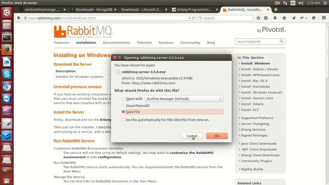2 - Setting up MongoDB, ElasticSearch, Redis and RabbitMQ смотреть онлайн