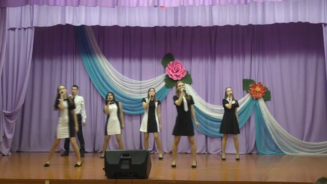 Образцовый вокальный ансамбль "Голоса" Притяжение земли. Старшая группа. смотреть онлайн