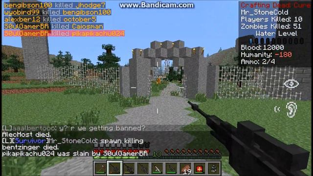 Crafting Dead Mod: Caught these scrubs abusing safezone смотреть онлайн