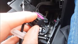 Подключение подсветки под рычагом кпп на Opel Astra J.