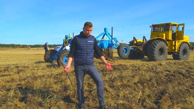 ПЛУГ ЧИЗЕЛЬНЫЙ ПРИЦЕПНОЙ 4,5 В РАБОТЕ смотреть онлайн