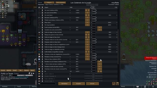 Rimworld - S02E29 : "On se paye un lynx !" (Brutalité nue / Randy Random ) смотреть онлайн