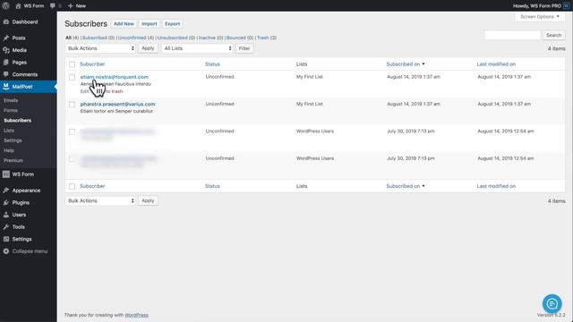 WS Form PRO - MailPoet смотреть онлайн
