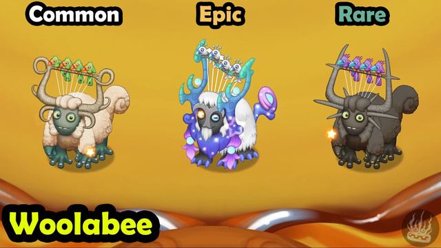 Epic Sox, Epic Woolabee, Rare Boo'qwurm - Animation / Comparison (My Singing Monsters) 4k смотреть онлайн