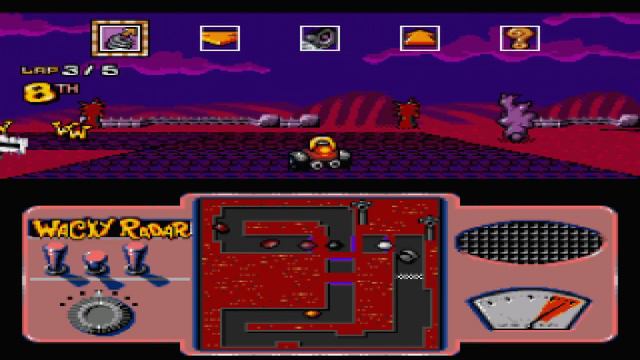 Wacky Races (Sega Genesis) смотреть онлайн