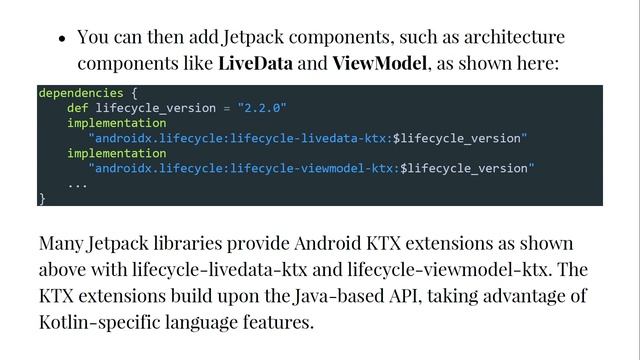 Android Architecture Components - Android JetPack #50 смотреть онлайн
