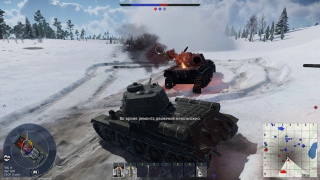 War Thunder — Непобедимый и неуязвимый Т34-85 смотреть онлайн