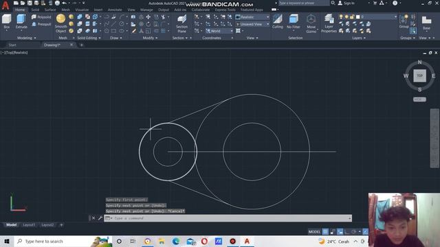 Latihan Autocad 13 Yang 3D смотреть онлайн